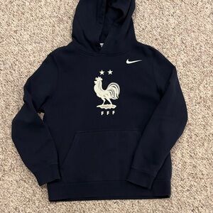Nike Kids Dark Blue Hoodie